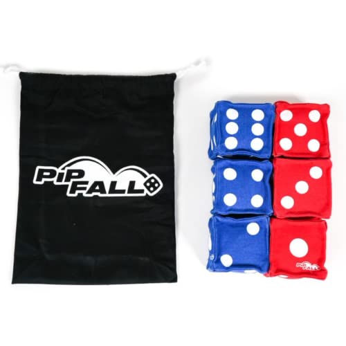 | Cornhole DICE Game | Family Lawn, Backyard, & Tailgate Game | Full Game Set Includes 6 Dice | Designed to Play on Cornhole Boards | Game for Outdoors, Indoors, Beach, Backyard, Park|