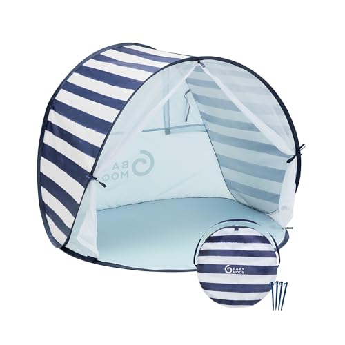 Babymoov Baby Anti UV Tent, Sun Protection UPF 50+, Pop Up Play Tent and Sun Shade, Marine (Summer 2025 Edition) - style: Marine Tent