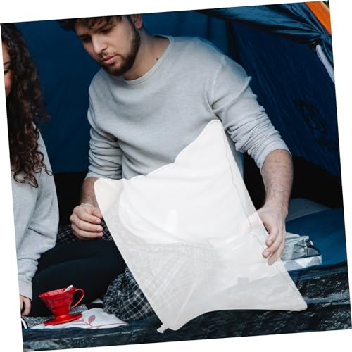ABOOFAN Inflatable Clear Pillow Insert Water Resistant Cushion for Camping Travel and Home Use Material Height Breathable Design for Sofa and Outdoor Activities