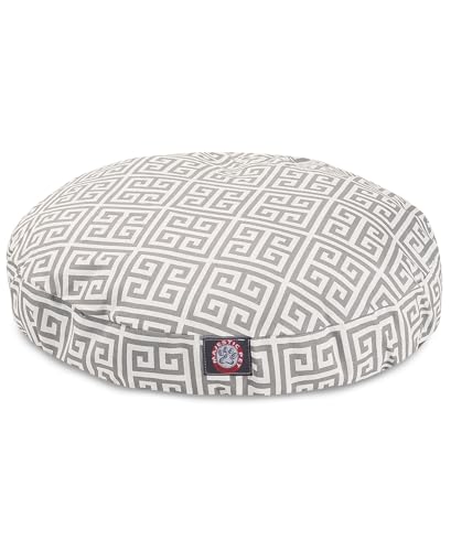 Grey Towers Grey Towers Small Round Indoor Outdoor Pet Dog Bed With Removable Washable Cover By Majestic Pet Products - color: Towers Gray, size: Small
