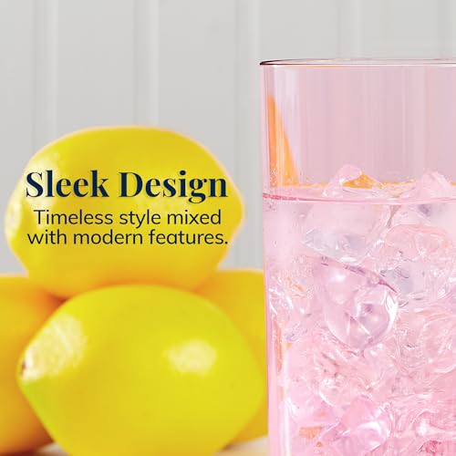 US Acrylic Classic Plastic Reusable Drinking Glasses (Set of 6) 16oz Water Cups Assorted Colors | BPA-Free Tumblers, Made in USA | Top-Rack Dishwasher Safe - color: Assorted, size: Water Tumblers