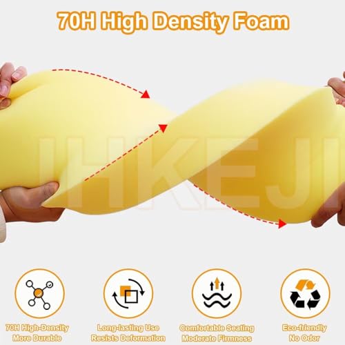 Round Floor Cushions, 2 inchs Thick Round Floor Pillow with Handle, Outdoor Waterproof Leather Seat Cushion, Flexible Seating for Classroom Elementary, Daycare, Preschool, Playroom, 40CM, Brown - color: Brown, size: 15.75inchs