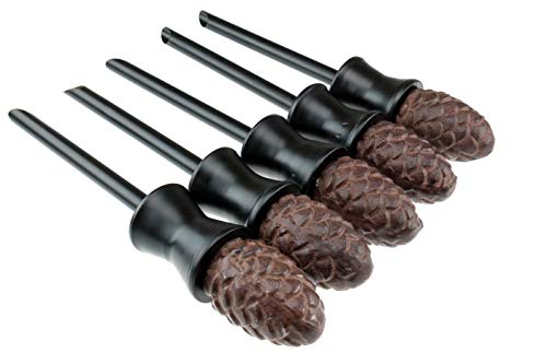 CLEVER GARDEN Heavy Duty Decorative Hose Guide - Pinecone, 5 Pack