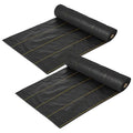 Dewitt 2-Pack Pro-5 Weed Barrier Fabric 5 oz, 6 x 250 Feet – Heavy-Duty Woven Landscape Ground Cover Mat for Raised Garden Bed, Greenhouse Gardening, Outdoor Landscaping, and Commercial Planting - size: 2 Pack, style: 6' x 250'