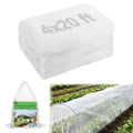 4x20ft Large Garden Netting - Ultra Fine Mesh Plant Covers to Keep Small Animals Pest Out, Bird Barrier Screen for Protecting Vegetables Fruits Flowers Raised Beds (Without Support Pole) - size: 4 x 20ft