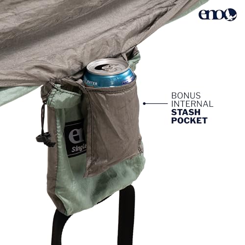 ENO, Eagles Nest Outfitters SingleNest Lightweight Camping Hammock - color: Mint | Sage