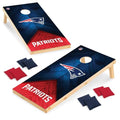 Wild Sports NFL New England Patriots 2' x 4' Regulation Size Solid Wood Cornhole Set with Direct Print HD Team Graphics