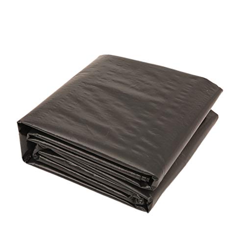 Alvantor Heavy Duty Tarp Waterproof 6'-10'-12'-15' Tarpaulin Ground Trailer with Rust Grommet Weather Resistant Cover Outdoor Camping 10 Mil Thick PE Floor Lightweight Mat - style: 15'x15'