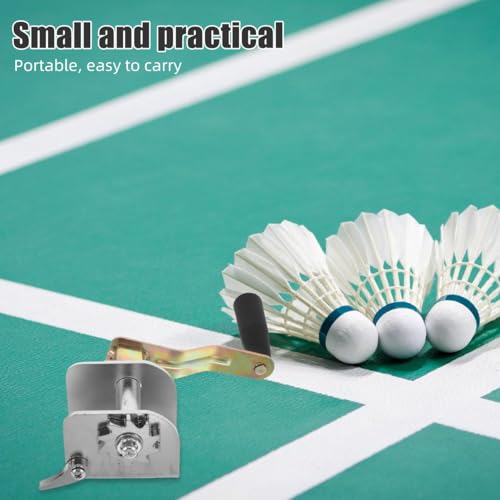 Alasum Hand Crank Wire Tightener for Outdoor Volleyball and Badminton Nets Portable Net Tensioning Device Manual Crank Tensioner Easy Installation 6.69X4.72X1.96 Inches
