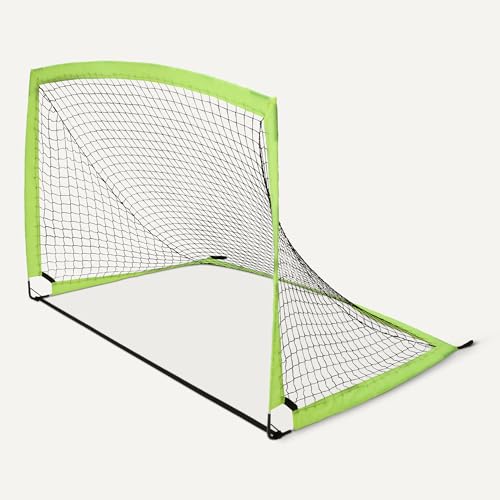 Amazon Basics Portable Pop Up Soccer Goal Net for Backyard Training - size: 6' x 4'