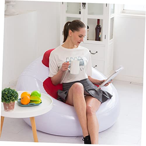 Toddmomy Inflatable Lounge Chair Reclining Camping Oversized Lawn Chair for Outdoor Travel Festivals