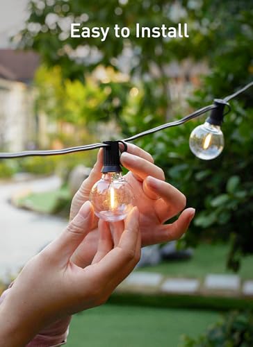 Brightown G40 Led Replacement Light Bulbs 1W Shatterproof Globe Bulb Fits E12 or C7 Candelabra Screw Base Sockets, 1.5 Inch Dimmable Light Bulbs for Indoor Outdoor Patio Decor, Warm White, 15 Pack - color: Clear-led, size: 15 Pack