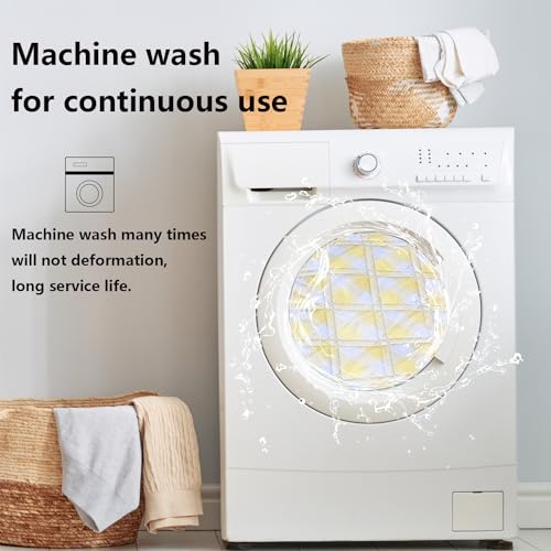 Picnic Blankets Machine Washable, 79''x79'' Extra Large Waterproof Foldable Compact Beach Blankets, Oversized XL Outdoor Mat for Spring Summer Camping, Park, Travel - color: Yellow and White