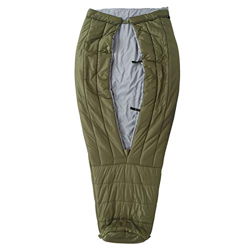 OneTigris Featherlite Ultralight Sleeping Quilt, Weighs 35oz, Warm Hammock Topquilt 40 Degree, with Footbox, Perfect for Outback Camping, Hiking, Backpacking and Hammocks - color: OD Green