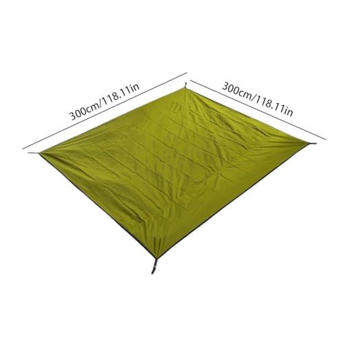 Ultralight Tent Footprint Waterproof Camping Tarp, 210D Portable Ground Sheet Mat with Carry Bag, Multi-Use Picnic Beach Blanket for Camping Backpacking Hiking (Gray) - color: Gray