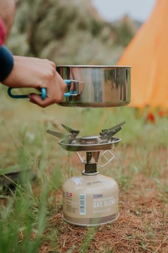Stansport Single Burner Outdoor Portable Camping Stove - style: 10,000 Btu