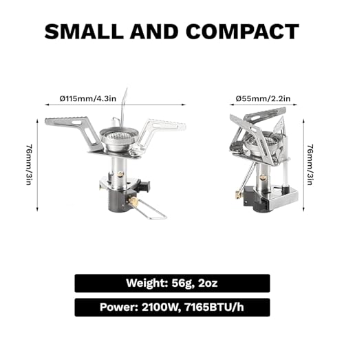 Fire-Maple Torch Gas Stove – Ultralight Backpacking Camping Stove, Built-in Piezo Ignition, Stainless Steel & Aluminum Alloy, Compact & Portable, Ideal for Hiking & Outdoor Cooking - style: Torch Gas Stove