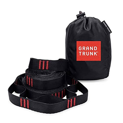 Grand Trunk Hammock Tree Trunk Straps | Hammock Suspension System - color: Black