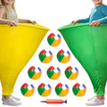 Granny Pants Yard Game, Outdoor Game with Bouncy Ball and Air Pump, Team Relay Family Reunion Party Field Game - size: 2PCS