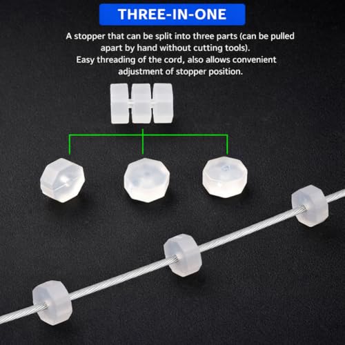 100pcs Silicone O Rings Donuts, Cable Frame Wrap Protector Accessories for Inner Brake & Derailleur Cables