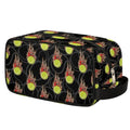 Kids Travel Toiletry Bag - Fire Tennis Ball Waterproof Hanging Cosmetic Hygiene Bags for Boys Men - Large Shave Kit for Toiletries Accessories Bathroom Stuff - color: Fire Tennis Ball