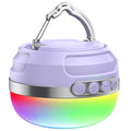 LED Camping Lantern Rechargeable 1400LM, Up to 420H Running Time Camping Tent RGB Light, 10400mAh Emergency Hanging Light for Hurricane, Power Outages, Home, Hiking,Violet - style: Violet Ultra