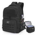 VS VOGSHOW Insulated Double Deck Cooler Backpack for Men Women, 36 Cans Large Leakproof Cooler Bag for Camping, Hiking, Picnic, Fishing, Beach, Travel - color: Black