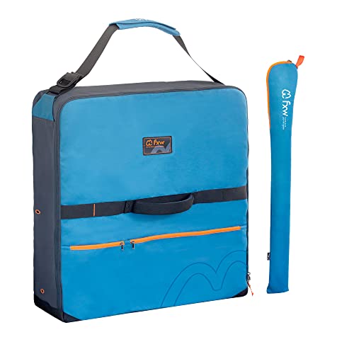 FXW Specialized Dog Playpen Storage Bag (Not Suitable for Other Brands), Designed for RV Trips, Fits 24" H 8 Panels and 9 Stakes, 1 Pack│Patented - color: Blue, size: 24 inch(1 Pack)