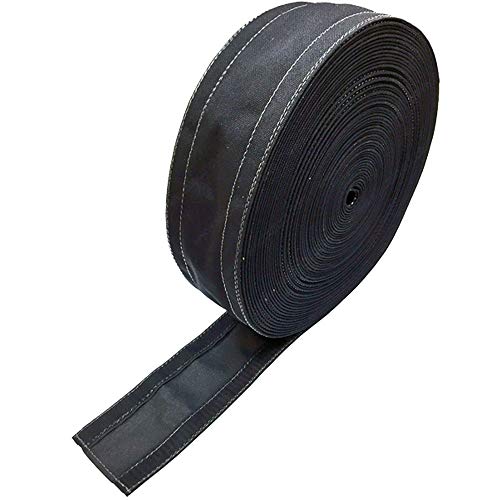 Safcord Carpet Cord Cover - 4” Inch Wide - 100’ Feet Long - Black - Floor Cord Cover - Durable Cordura Nylon - Carpet Cable Cover - Cord Hider - Cable Protector - color: Black, size: 4” Inch Wide – 100’ Feet Long