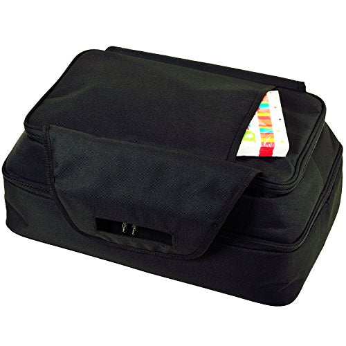 Picnic at Ascot Personalized Monogrammed Insulated Double Layer Thermal Food and Casserole Carrier- Keeps Food Hot or Cold- Designed & Quality Approved in The USA - style: Letter - T