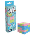 Jenga Mini Spring, Tiny Towers Stacking Block Game, Colorful Pink Blue Green Blocks, Ages 6+