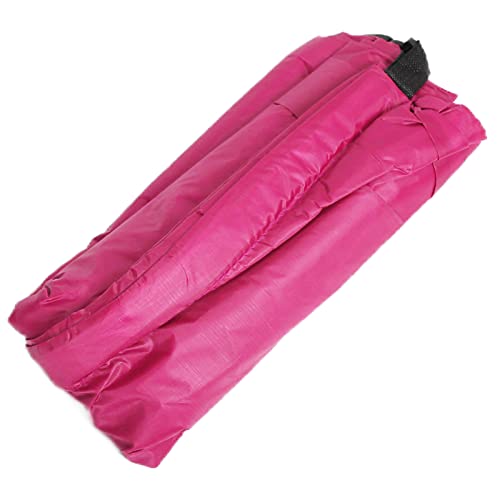 Inflatable Loungers Portable Foldable Air Sofa, Comfort, No Pump Required, Easy to Move, Pool Parties, Ideal for Outdoor Supplies, Rose Red, 240x70cm, 438g