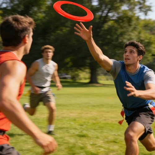 5 Pack Flying Disc for Adults, Flying Ring, Beach Backyard Sports Play Colorful Discs, Outdoor Tossing Game Gift