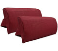 Zero Gravity Chair Set of 2 Replacement Pillow Headrest with Elastic Band, Universal Soft Removable Padded Cushion Head Pillow for Zero Gravity Lounge Chair, Folding Patio Lawn Recliner Chair, Red - color: Red, size: 2 Pack