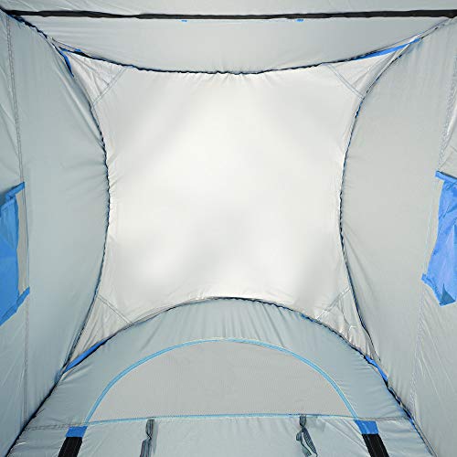 Pop Up Shower Changing Room Privacy Tent, Instant Portable Outdoor Shower Tent, Camp Toilet, Rain Shelter for Camping & Beach Lightweight & Sturdy, Easy Set Up, Foldable,with Carry Bag - style: Blue