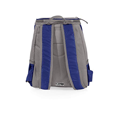 ONIVA - a Picnic Time brand PTX Backpack Cooler, Soft Cooler Backpack, Insulated Lunch Bag, (Navy Blue with Gray Accents) - color: Navy Blue with Gray Accents, style: PTX 1.0 Tarana Backpack Cooler