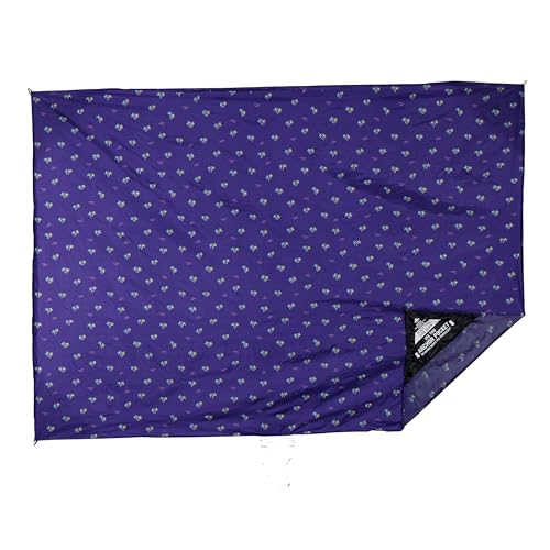 GRAND TRUNK Adventure Sheet | Waterproof & Sand-Proof Outdoor Blanket with Anchor Pockets & Stake Loops | Quick-Dry Nylon Picnic, Beach & Camping Mat | Summer - color: Summer