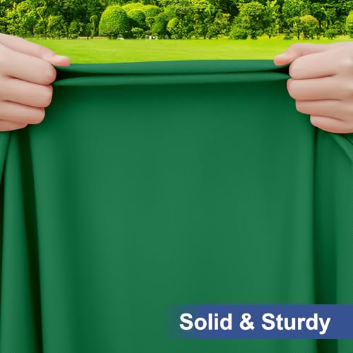 homing Rectangle Table Cloth Cover, Waterproof Polyester Elastic Fitted Tablecloth, Fits for 4 Foot Folding Tables, Washable Table Protector for Picnic, Camping, Outdoor (Hunter Green, 24" x 48") - color: Hunter Green, size: 48" x 24" (Rectangular)