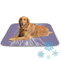 Purple Starry Crystal Ribbon Cooling Gal Pad Mat Cat Cooling Mat Outdoor Portable Breathable Pad for Dog Crate Dog Mats Non-Toxic Cool Cat Bad for Summer Home Sofa Car Outdoor 28" x 22"