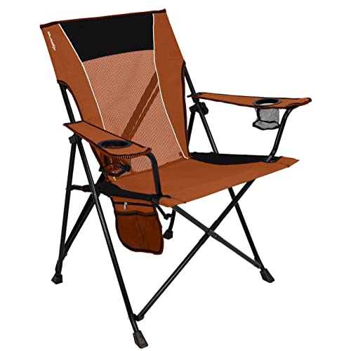 Kijaro Dual Lock Chair Color: Victoria Desert Orange - color: Victoria Desert Orange