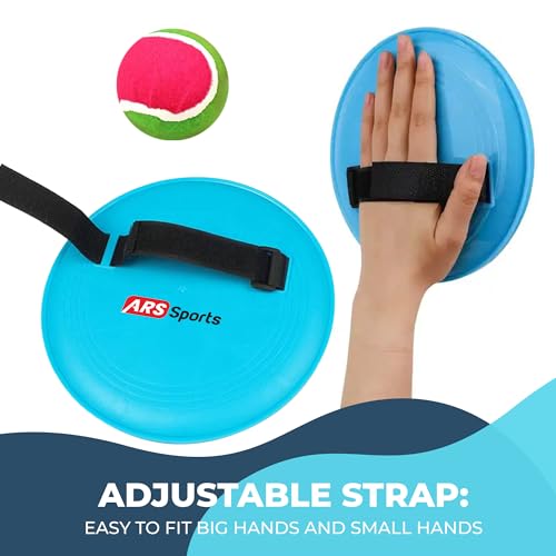 Kids Toys Toss and Catch Ball Game Set, Classic Outdoor Games with 4 Paddles 4 Balls and 1 Storage Bag, Beach Games, Yard Games, Kids Birthday Gift for 3 4 5 6 7 8 9 10 Year Old Boys Girls
