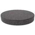 Tromlycs 14 Inch Round Bar Stool Cushion Non-Slip Foam Seat Pad Removable Cover for Circle Chairs (14x14 Inches, Gray) - color: Gray, size: 14 inch