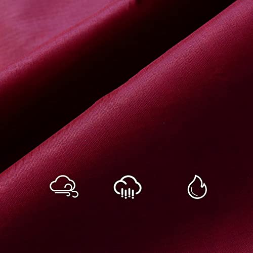 Camping Windbreaks，Beach Windshield Shelter, Outdoor Privacy Shield with Top Window, for Garden Charcoal Grills BBQ Picnic(White,7.2m) - color: White, size: 7.2m