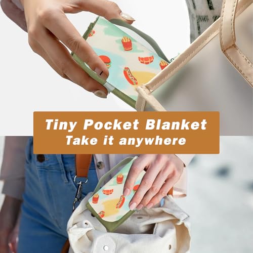 Picnic Blanket Waterproof – Packable Sand Proof Beach Blanket (0.42lb/0.66lb), Compact & Foldable, Fits in Pocket with Integrated Stakes, Ideal for Camping, Hiking, Travel, Concert, Festival - size: Military Green Burger 82.68" x 59.06"