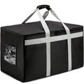 Insulated Delivery Bag Carrier XXXL 23"x15"x14" Commercial Grade - size: XXXL, style: Commercial Xxxl