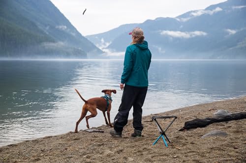 Hillsound BTR Stool for Ultralight Backpacking & Hiking, Lightweight Camping Chairs, Compact Portable Outdoor Seat, Hunting Adventures, Durable Tripod Design, Made in Korea - color: Glacier, size: 14"