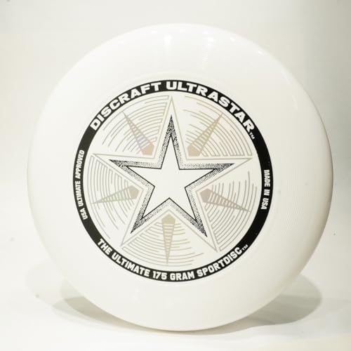 Discraft Ultrastar Ultimate Discs 1 & 2 Packs, Standard Size, for Competitive & Casual Play - color: Bright Orange
