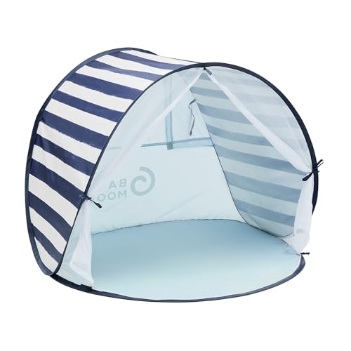Babymoov Baby Anti UV Tent, Sun Protection UPF 50+, Pop Up Play Tent and Sun Shade, Marine (Summer 2025 Edition) - style: Marine Tent