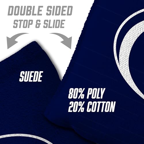 YouTheFan Officially-Licensed NCAA Set of 8 Cornhole Bags - All Weather Dual Sided Slide & Stop - Regulation Size with Carry case - color: Penn State Nittany Lions