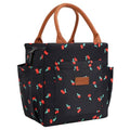Joymee Lunch Bag Women Insulated Lunch Box Reusable Leakproof Large Spacious Cooler Tote for Women Men Adult with Bottle Holder and Side Pockets for Work Office Travel Picnic - Cherry - color: 04 Cherry